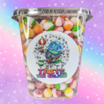 Rainbow Edible Glitter Freeze Dried Skittles