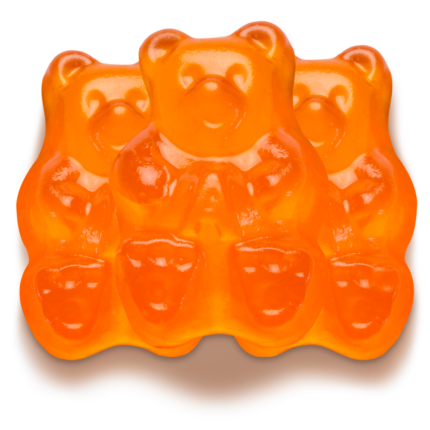 Air Candies Orange Flavored Gummy Bears