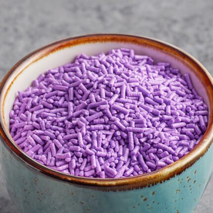 Bake-Stable Purple Sprinkles
