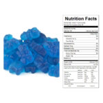 Blue Raspberry Nutrition Label