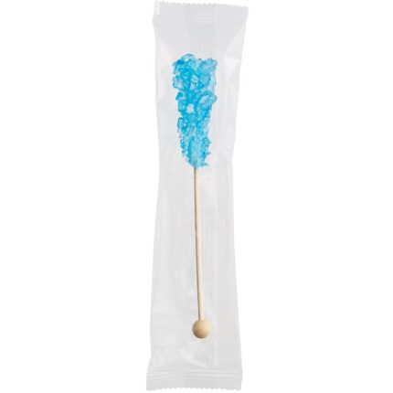 Blue Raspberry Wrapped Rock Candy