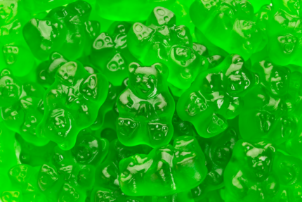 Bulk Candy Green Apple Gummy Bears