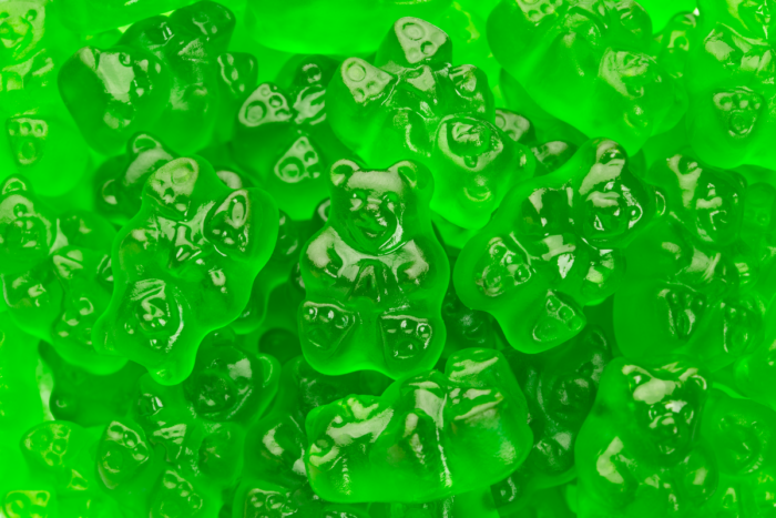 Bulk Candy Green Apple Gummy Bears