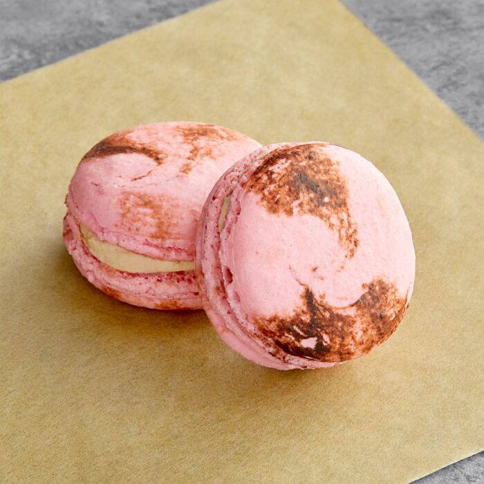 Peanut Butter and Jelly Macaron
