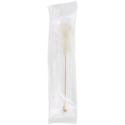White Wrapped Rock Candy